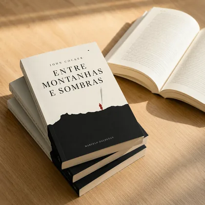 Exemplares empilhados sobre uma mesa